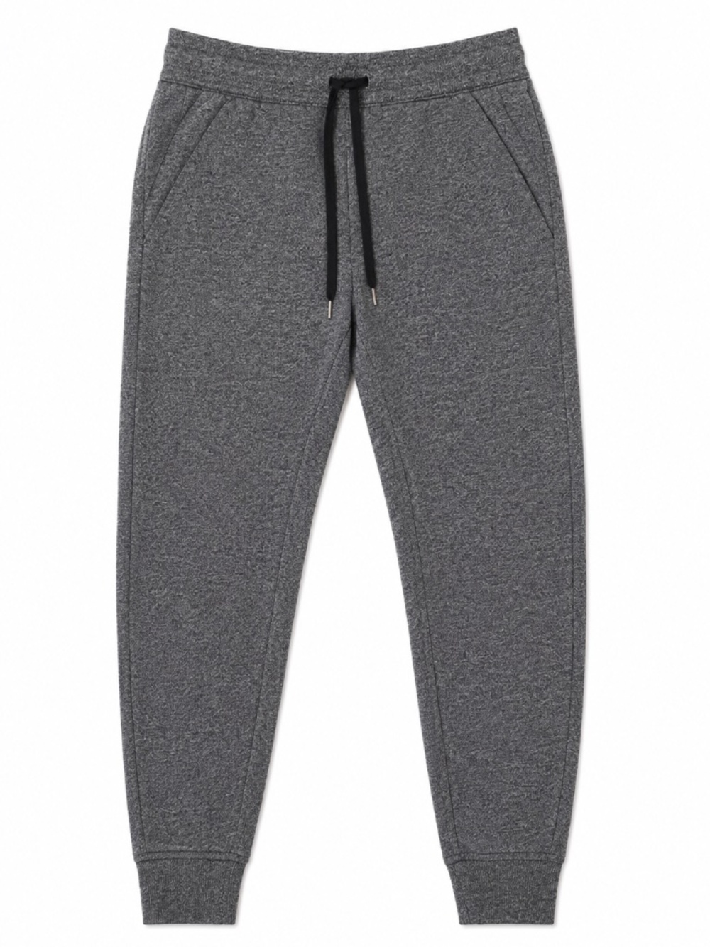 Lululemon Heathered Charcoal Fleece Jogger Sweatpants Size 8
